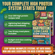 The Complete High Protein System - 2-Cookbook Bundle