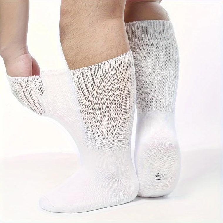 2 Pairs Extra Wide Socks for Swollen Feet