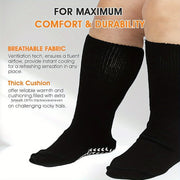 2 Pairs Extra Wide Socks for Swollen Feet