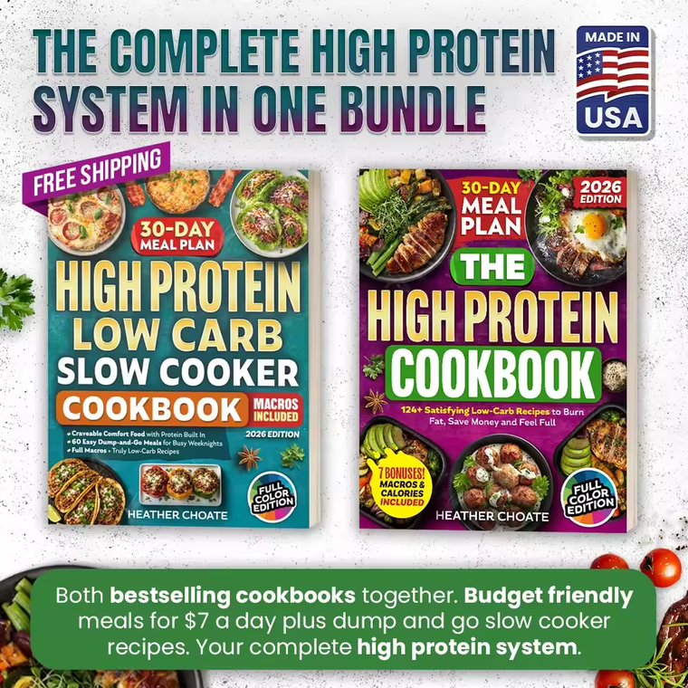 The Complete High Protein System - 2-Cookbook Bundle